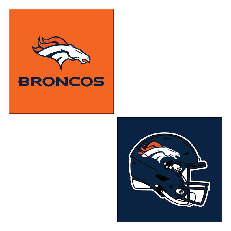 Denver Broncos Foam Core Wall Decor