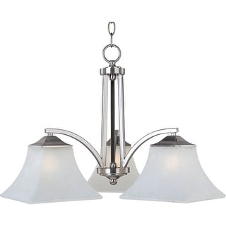 Maxim Aurora 3-light Satin Nickel Chandelier