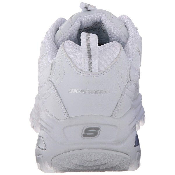 skechers memory foam womens silver
