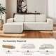 preview thumbnail 8 of 24, Oversized Loveseat Chaise Lounge Chair Indoor Comfy Deep Seat Sleeper Couch - 1 Set