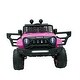 preview thumbnail 12 of 33, 12V Kids Ride-On Car with Remote Control, Music Board & Independent Swing Function Pink