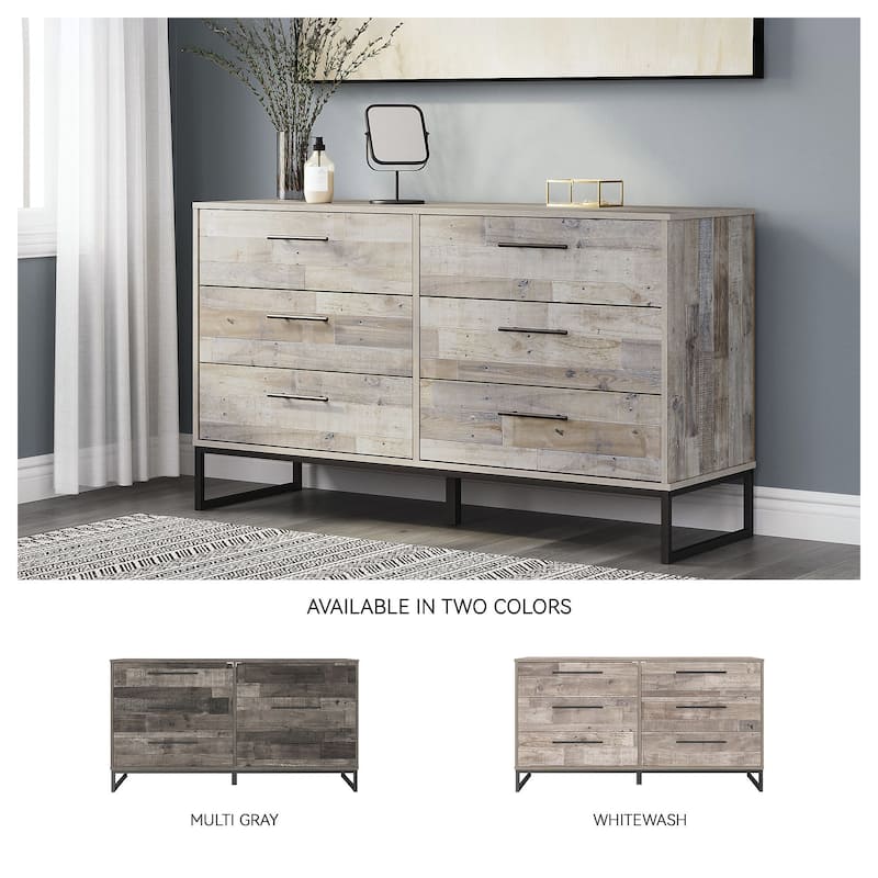 Ashley Furniture Neilsville Whitewash Chest of Drawers