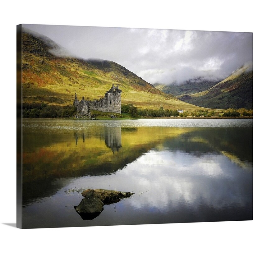 Kilchurn Castle In Scotland Canvas Wall Art Overstock 16441789