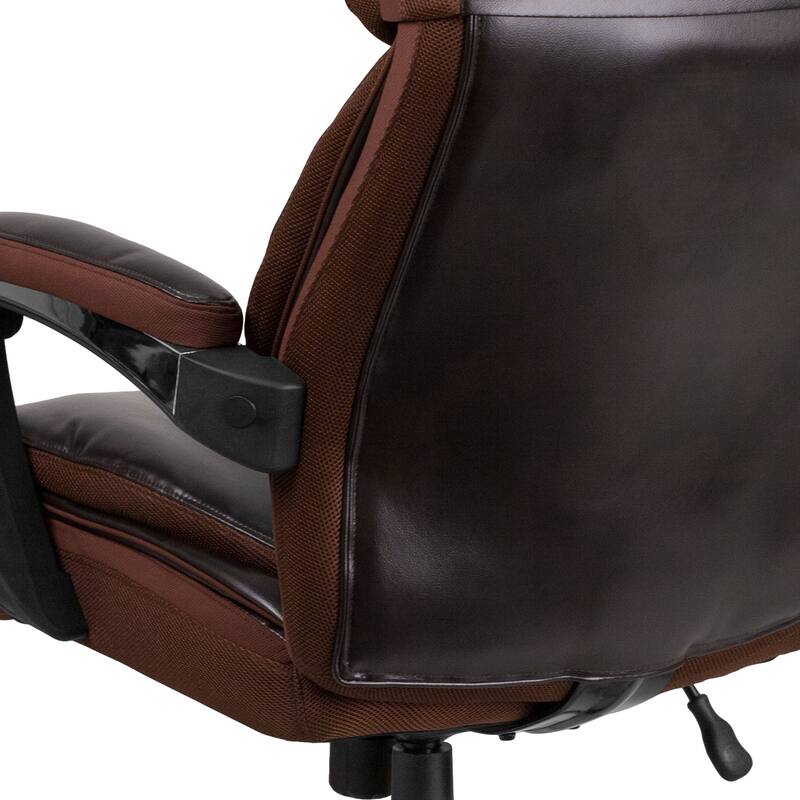Big & Tall LeatherSoft Executive Swivel Ergonomic Office Chair