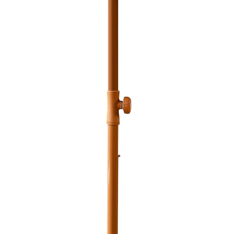 8'Thatch Patio Tiki Umbrella Tropical Hawaiian Hula Beach Umbrella