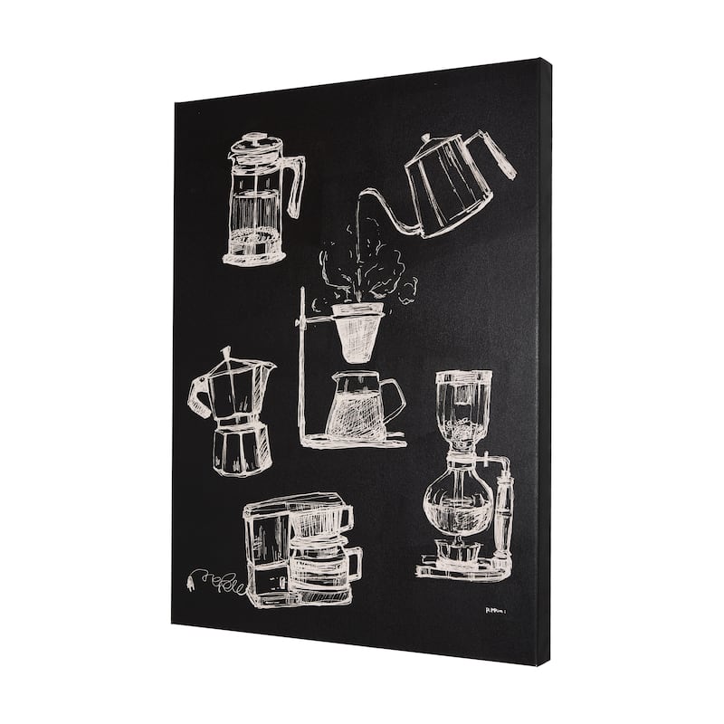 Coffee Maker Study (24 x 32) Canvas Art Print