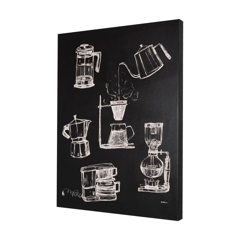 Coffee Maker Study (36 x 48) Canvas Art Print