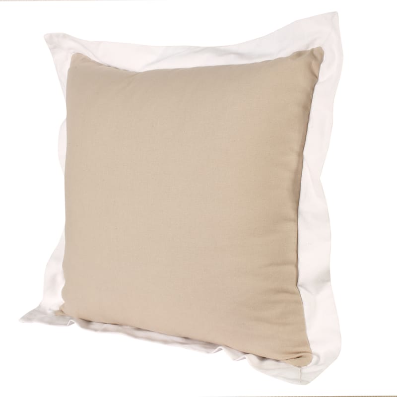 Sevita Bright Bordered Throw Pillow