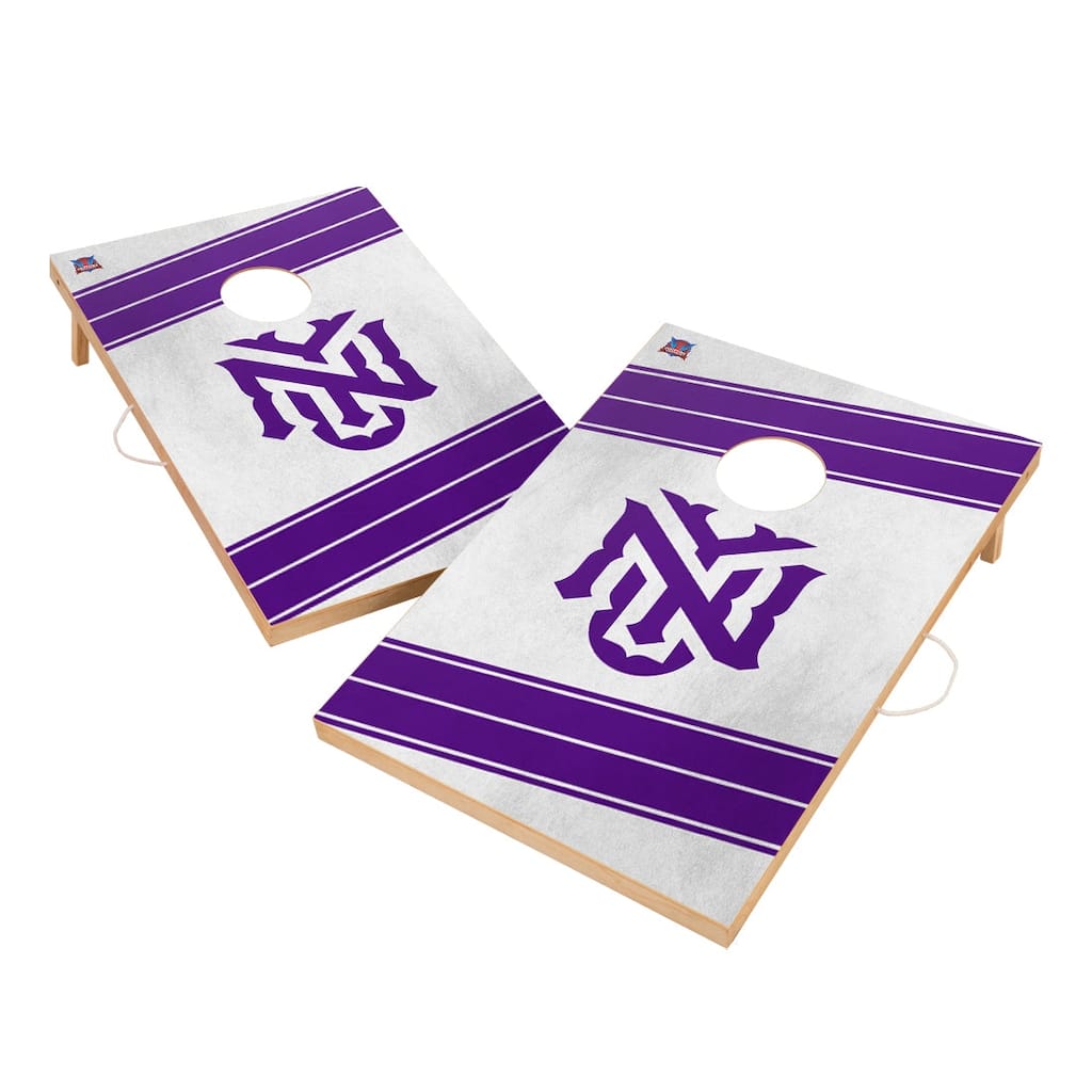 New York University Violets Regulation 2x4 Cornhole Set