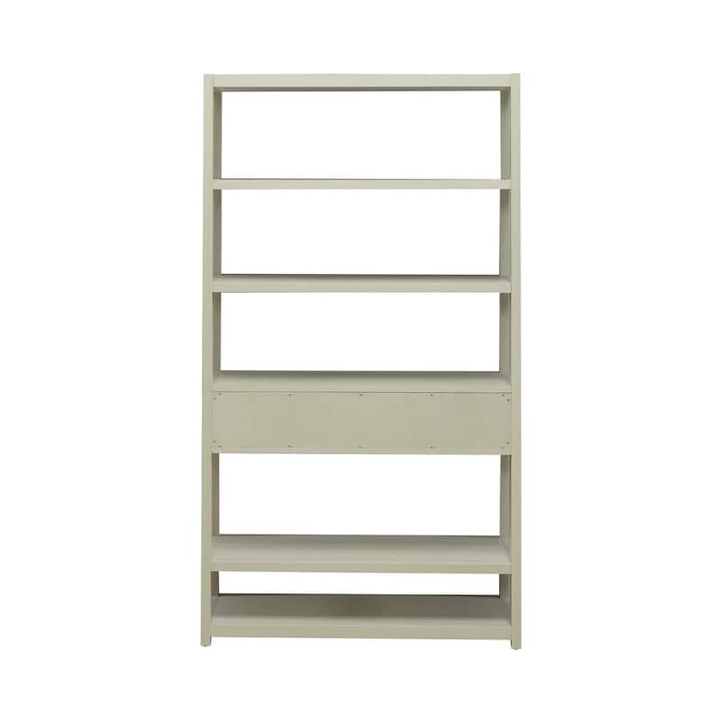 Liberty Furniture East End Accent Display Bookcase Green Mist - Width 39" x Depth 18" x Height 70"