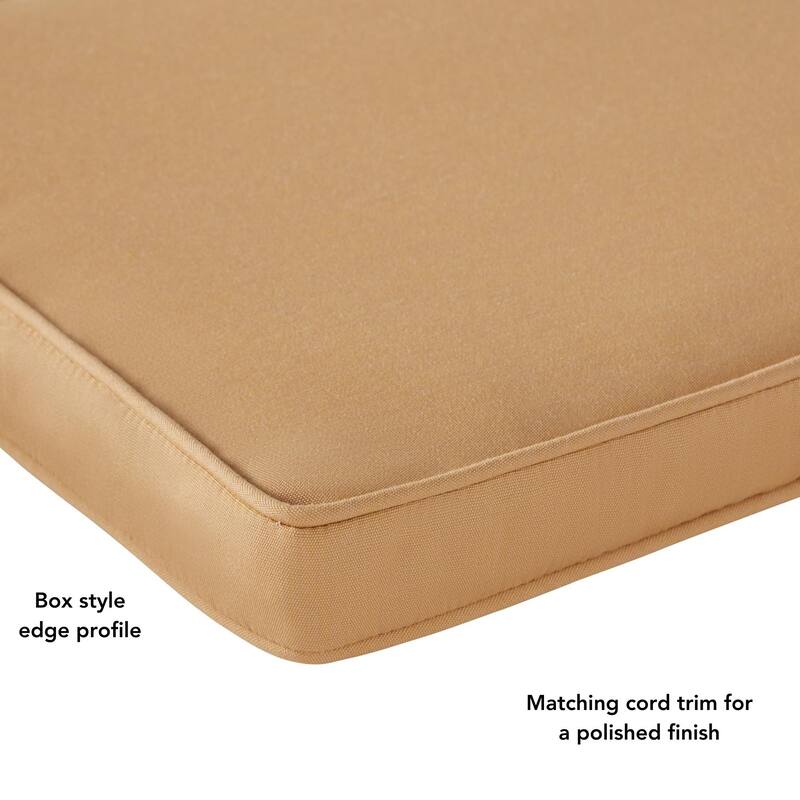 Sunbrella Indoor/ Outdoor 17-inch Square Corded Chair Pad (Set of 2)