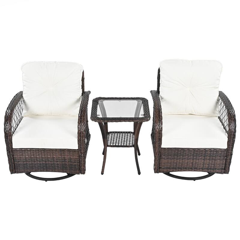 3-piece Outdoor Chair&Table Set