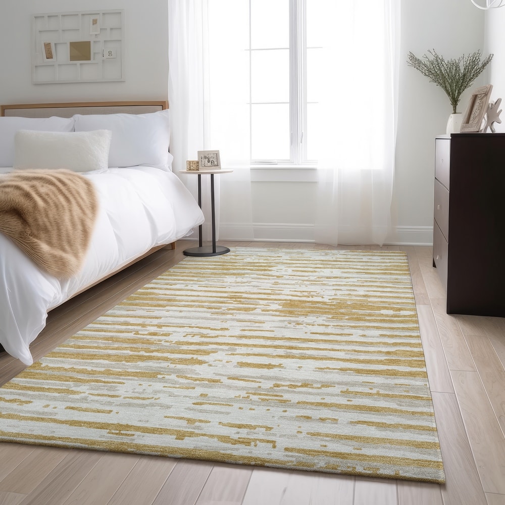 Premium Washable Super Soft Modern Scratches Mayfield Rug