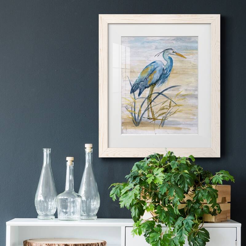 Blue Heron I-Premium Framed Print - Ready to Hang