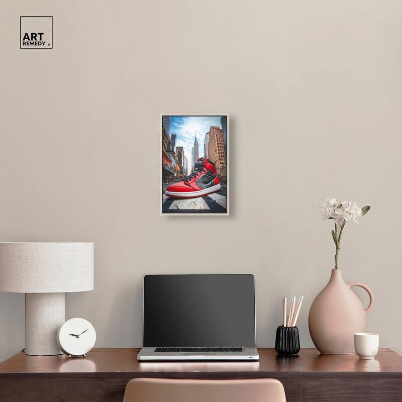 Sneaker of New York Canvas by Art Remedy