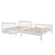 preview thumbnail 10 of 25, Stairway Full-Over-Full Bunk Bed with Trundle and Storage, White