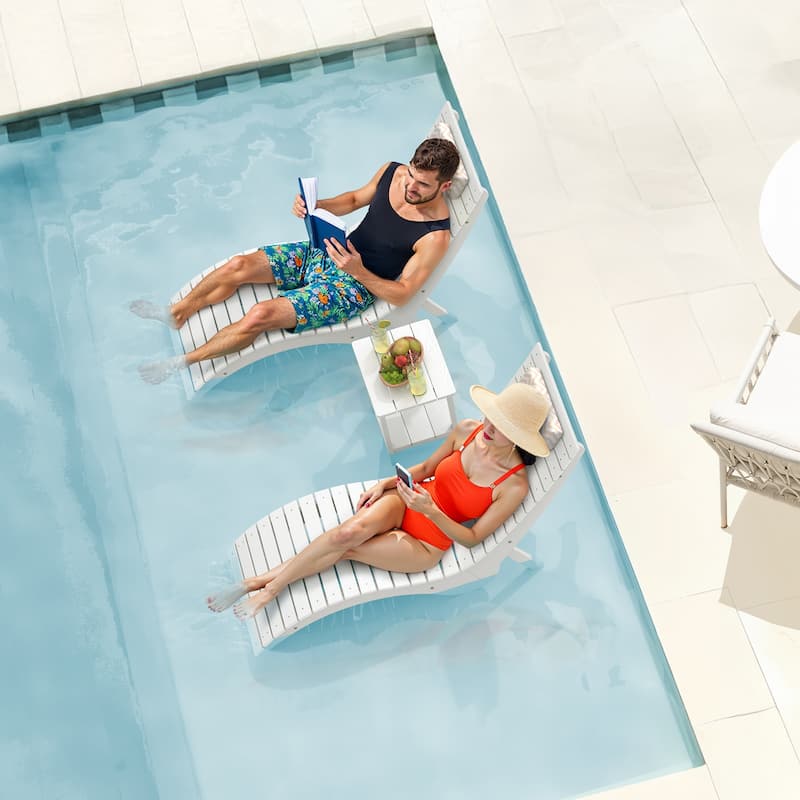 HDPS Water-Resistance Pool Lounge Chair