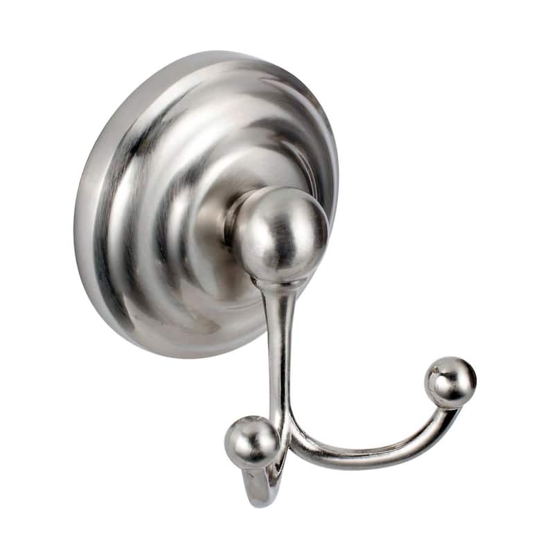 Sure-Loc BL-RH2 Boulder Double Robe Hook - Satin Nickel