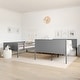 preview thumbnail 32 of 68, Convertible Solid Wood Bunk Bed Frame for Kids with Ladder, No Box Spring Needed