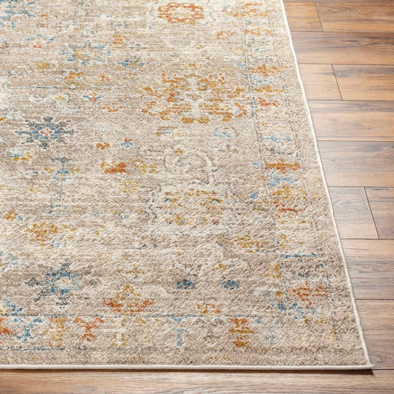 Livabliss Pertek Vintage Classic Floral Area Rug