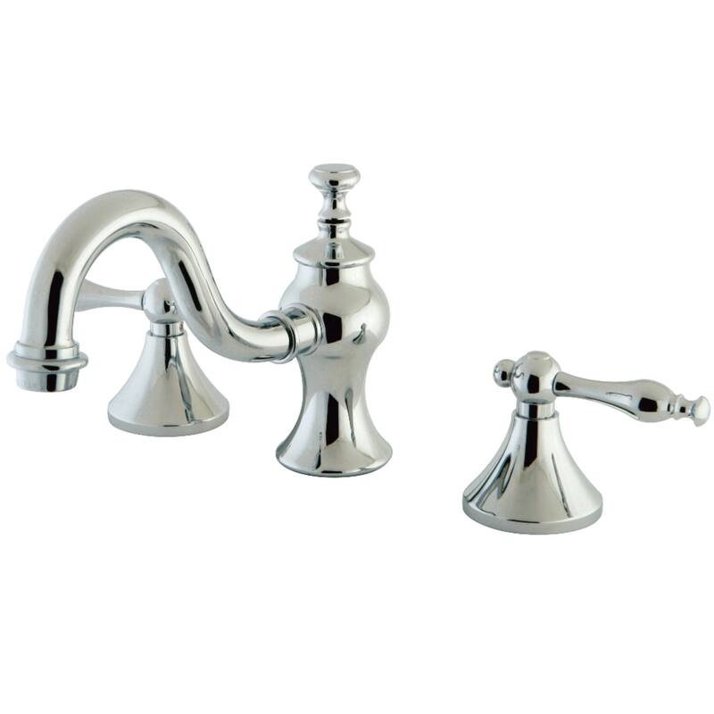 Kingston Brass Victorian Nuovo Lever Widespread Bathroom Faucet