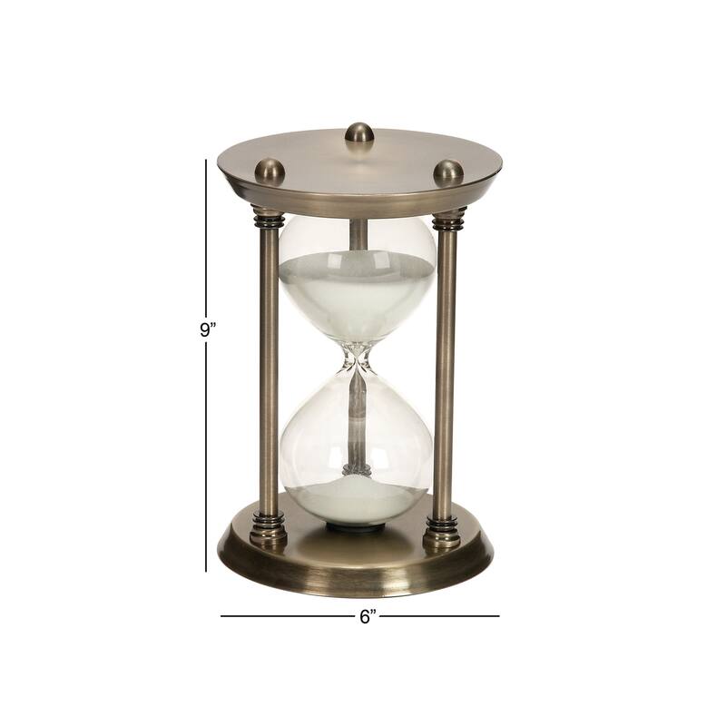 Brass Metal Hourglass Sand Timer