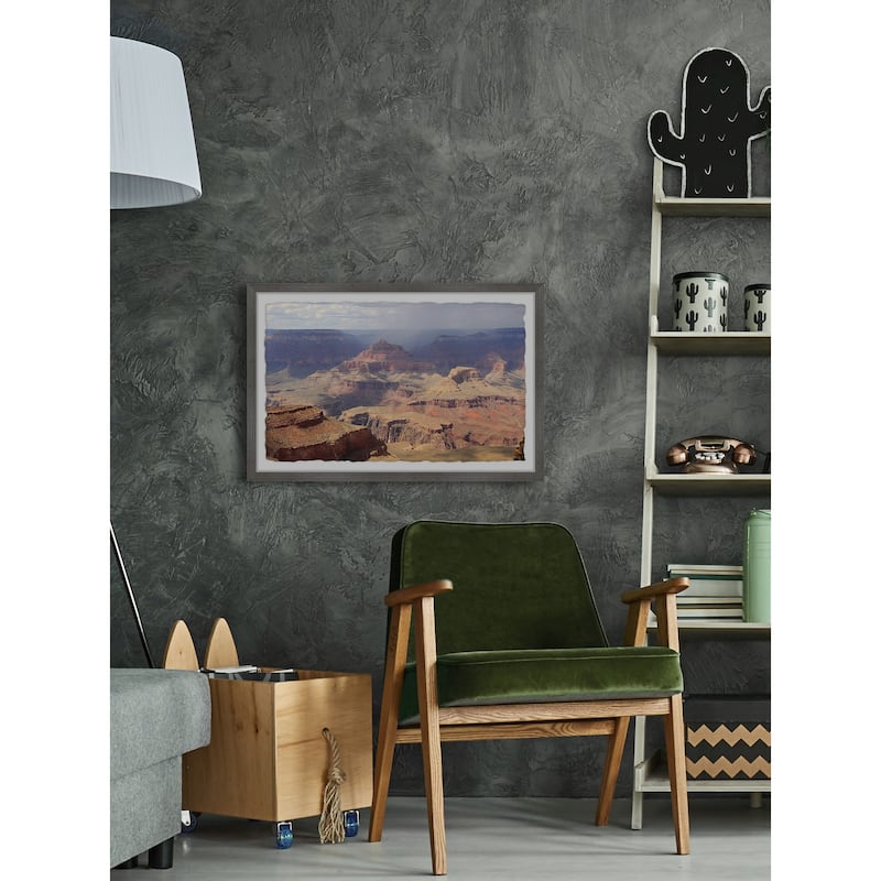 'Spectacular Canyons' Framed Painting Print