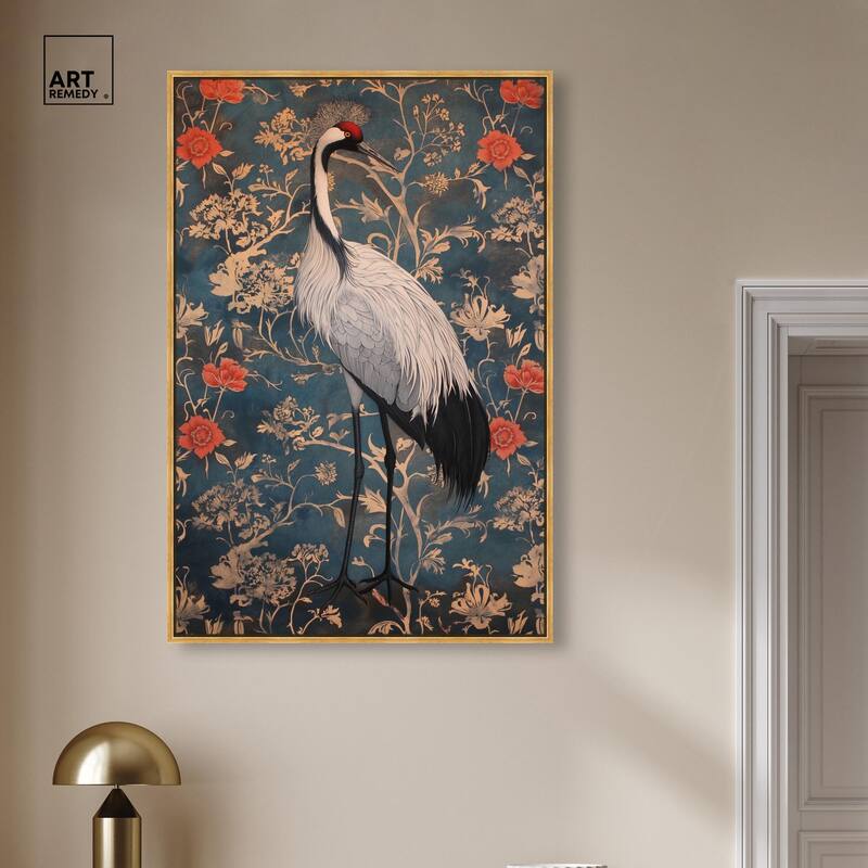 Botanical Bird I Canvas by Art Remedy