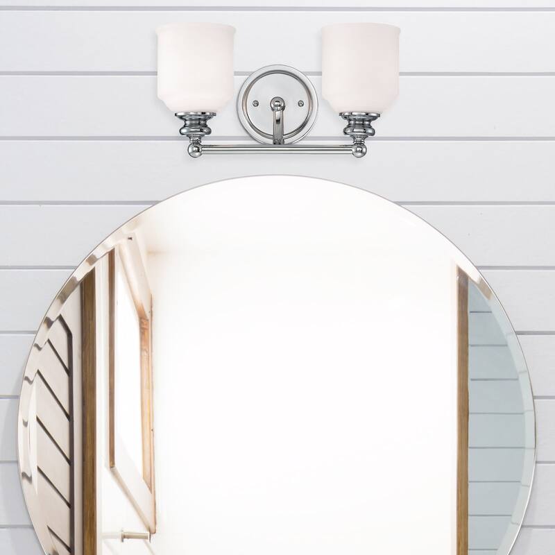 Savoy House Melrose 2 Light 15" Wide Bathroom Vanity Light
