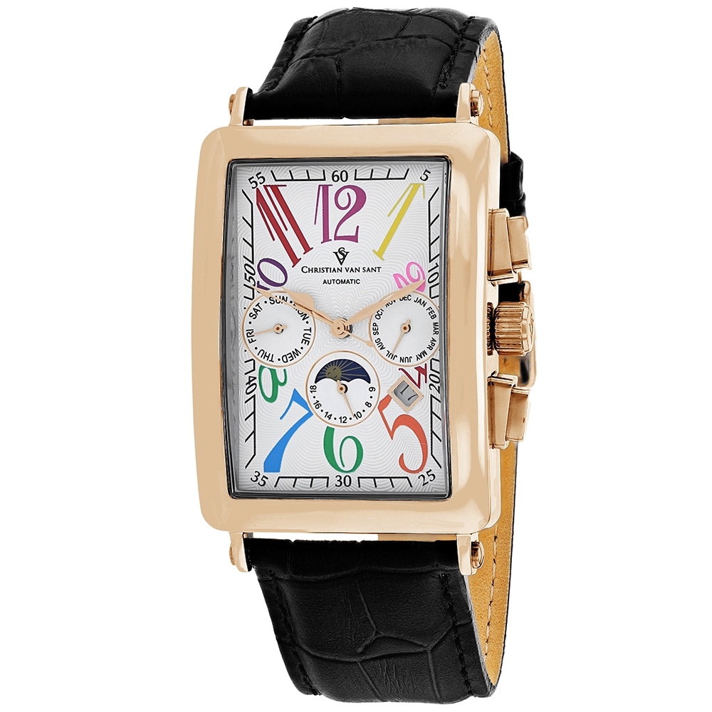 Christian Van Sant Men's Prodigy White Dial Watch - CV9145 - One Size