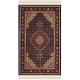 preview thumbnail 6 of 5, SAFAVIEH Couture Hand-knotted Tabriz Herati Aranita Traditional Oriental Wool Rug with Fringe 3' x 5' - Brown