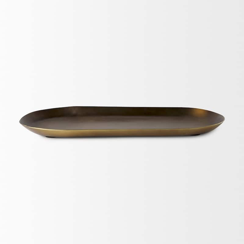 Payson 18.0L x 8.5W x 0.8H Aluminum Candle Tray - 18.0L x 8.5W x 0.8H