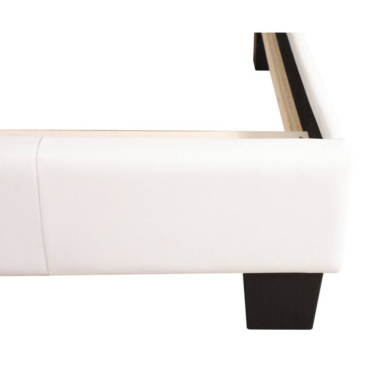 Twin Bed Frame with Headboard & Footboard - HomeStock Renaissance Romance Bed