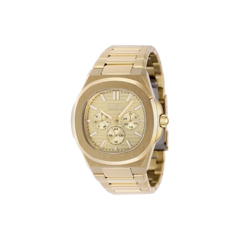 Invicta Men's 48525 Speedway Quartz Chronograph Gold Dial Watch