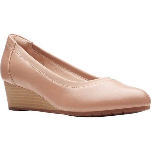 clarks mallory berry wedge