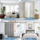 preview thumbnail 33 of 32, Round Ball Designer Double Drapery Adjustable Curtain Rod & Hardware