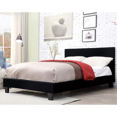 Varazdin Contemporary Fabric Upholstered Platform Bed by Copper Grove