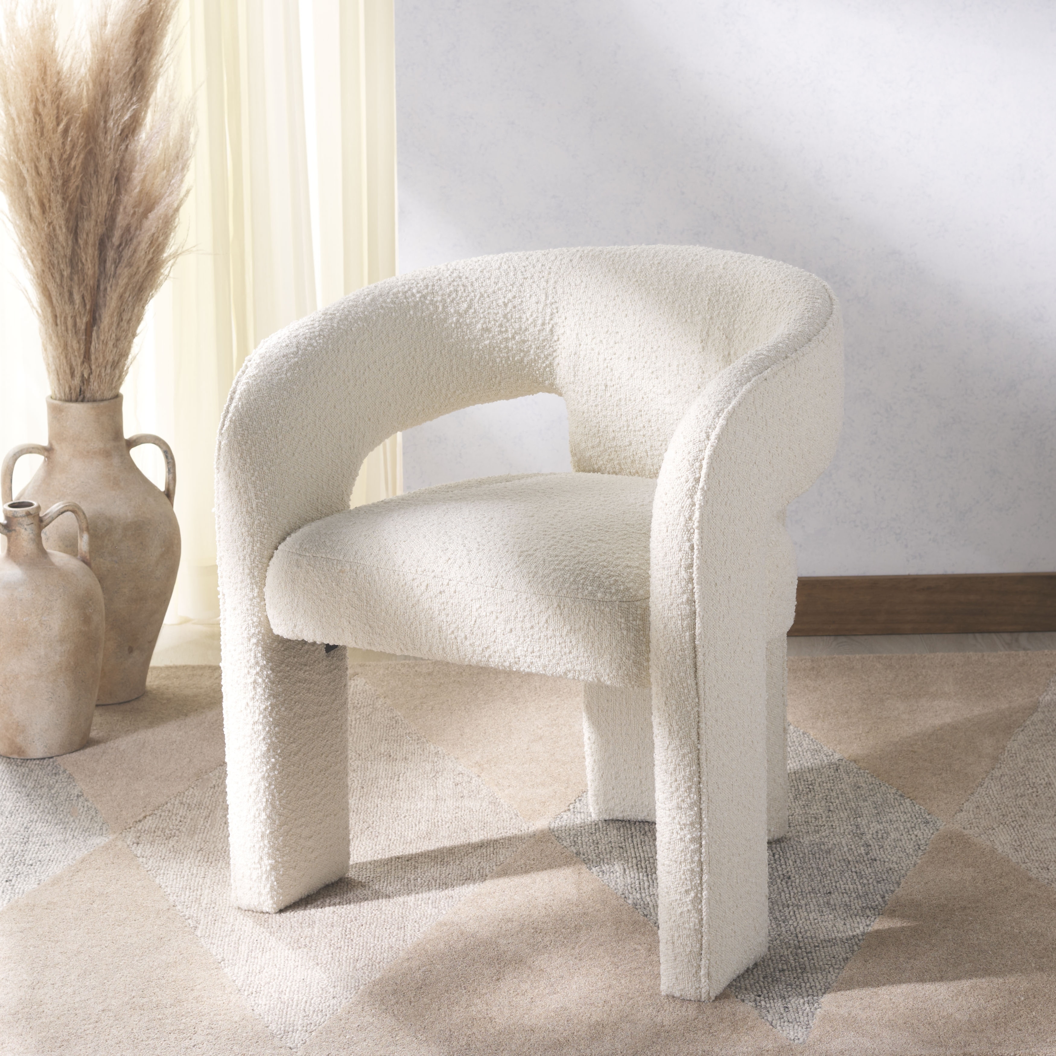 SAFAVIEH Couture Catharia 3-Leg Dining Chair - Elegant Design