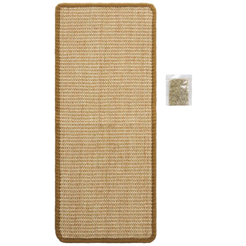 SAFAVIEH Home Sisal Small Boucle Weave Cat Scratch Mat