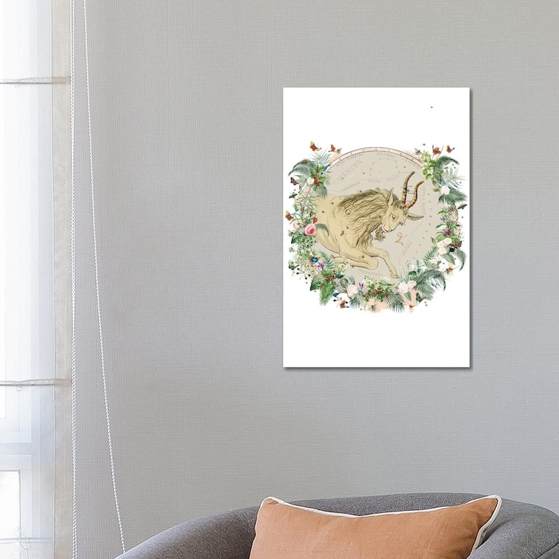 iCanvas "Capricorn Horoscope" by Natalie Ryan Canvas Print - 26x18x1.5