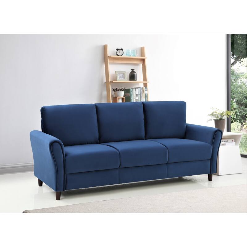 Corel Velvet Living Room Set- Sofa and Loveseat