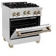 preview thumbnail 20 of 51, Autograph Edition 30" 4.0 cu. ft. Dual Fuel Range with Gas Stove and Electric Oven in Fingerprint Resistant Stainless Steel
