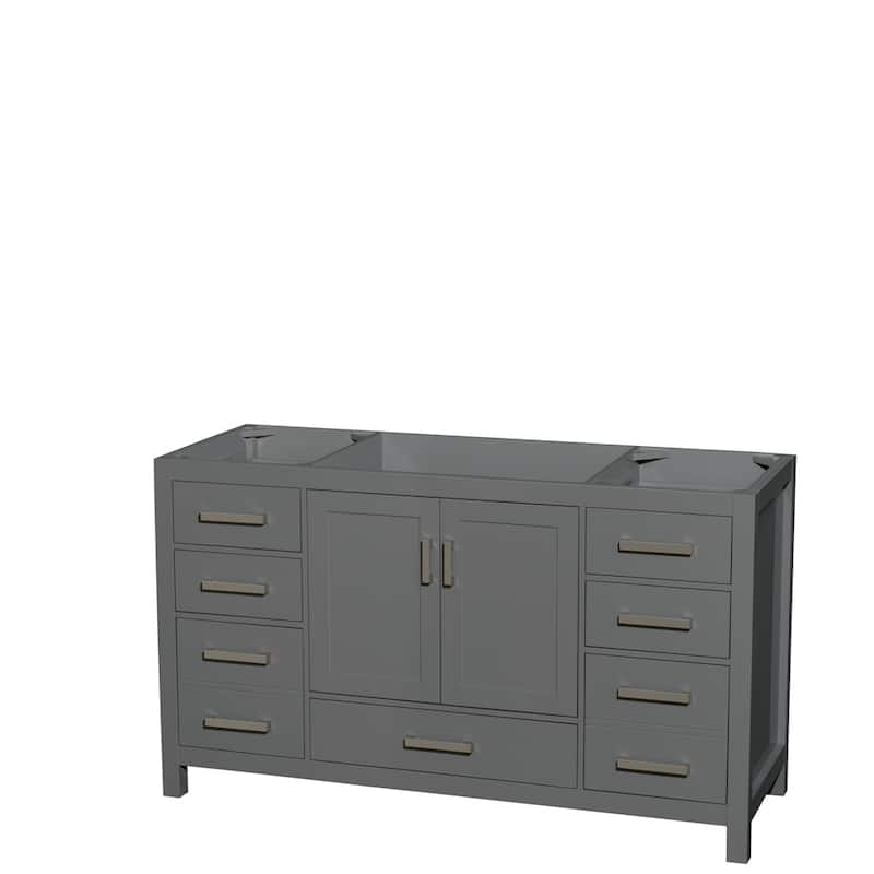 Wyndham Collection Sheffield Single Vanity Cabinet