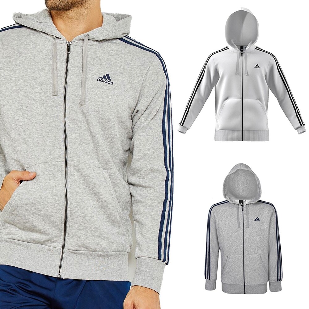 adidas 3 stripe essential hoodie rasta