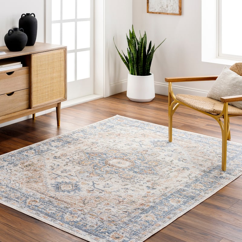 Livabliss Lillian Traditional Washable Area Rug