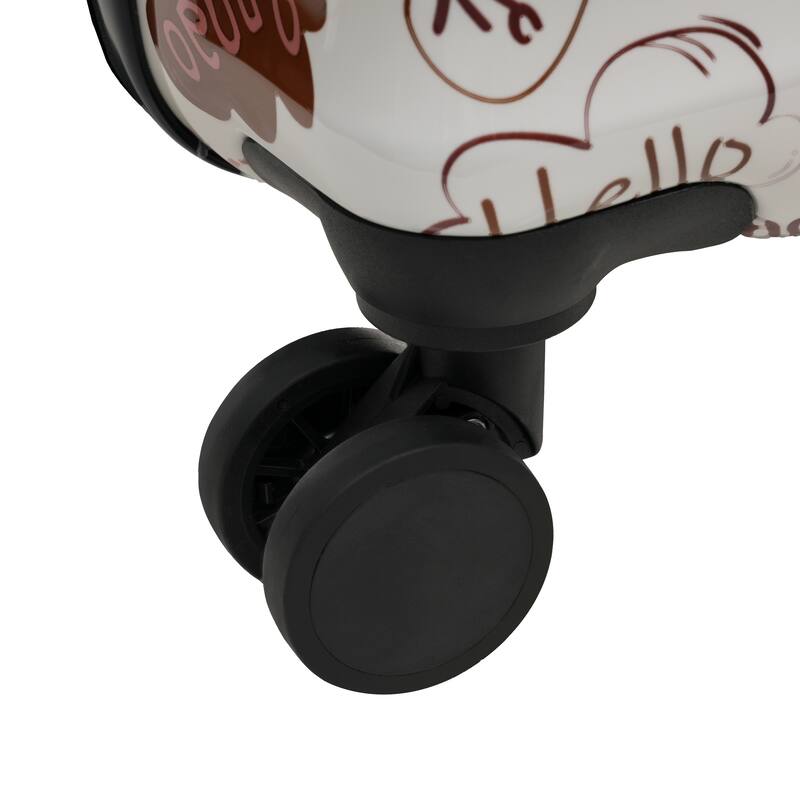 Hardshell Luggage Set 3 Piece, Expandable Glossy Suitcases w/Spinner Wheels and TSA Lock, Lightweight Durable PC+ABS for Travel