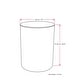 preview thumbnail 12 of 18, WYNDENHALL Lance Industrial 16 inch Wide Metal Cylinder Accent Table, Fully Assembled - 16"D x 16" W x 20.5" H