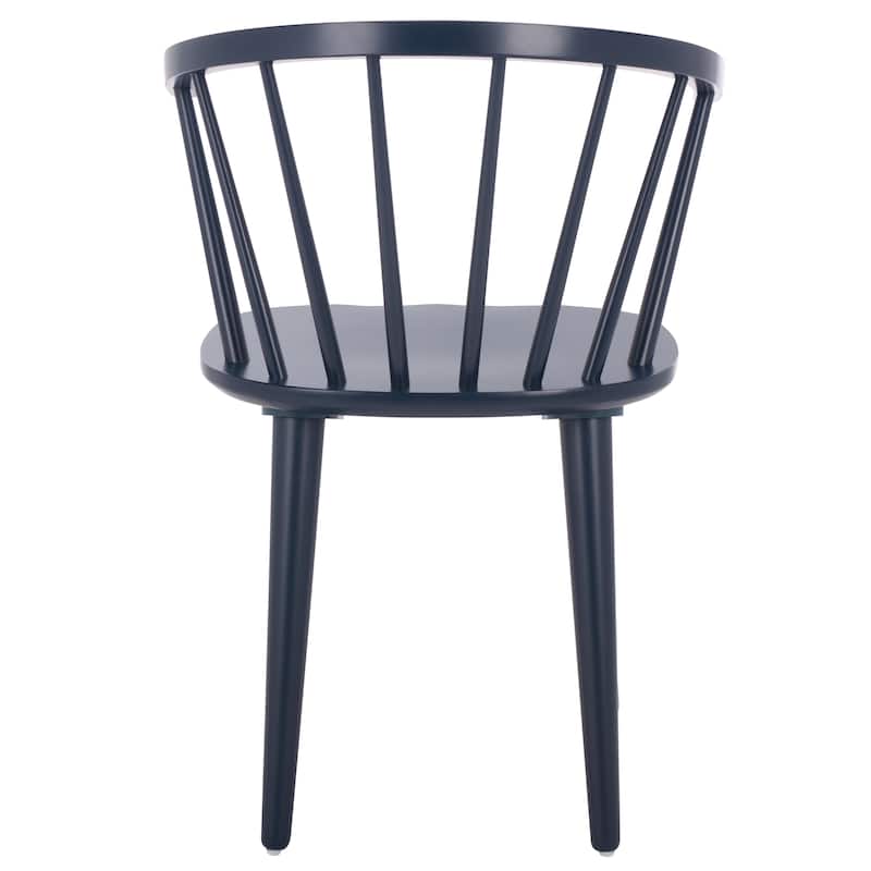 SAFAVIEH Home Blanchard 18-inch Curved Spindle Side Chair [SET of 2] - 21"W x 21"D x 30"H
