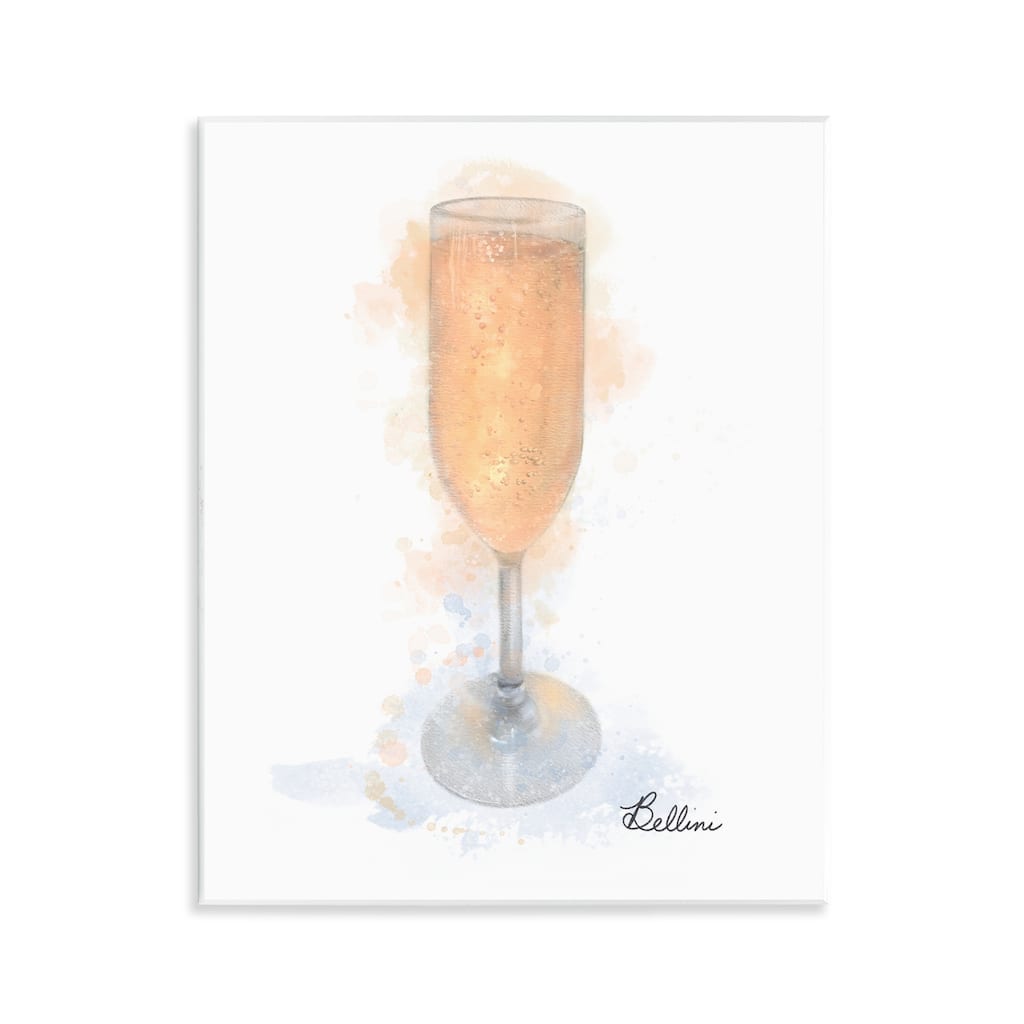 Stupell Gleaming Bellini Glass Wall Plaque Art Design By Matthew Piotrowicz