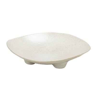 Stoneware Footed Platter - 16.75" Diameter x 4" H